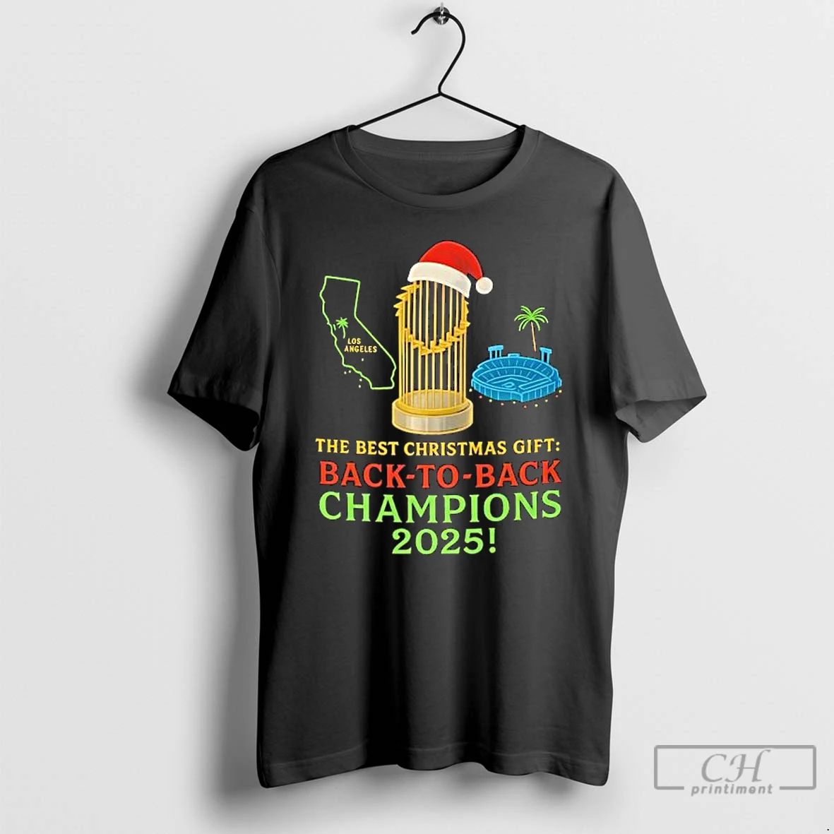 Premium Los Angeles Dodgers The Best Christmas Gift Back To Back Champions 2025 T Shirts