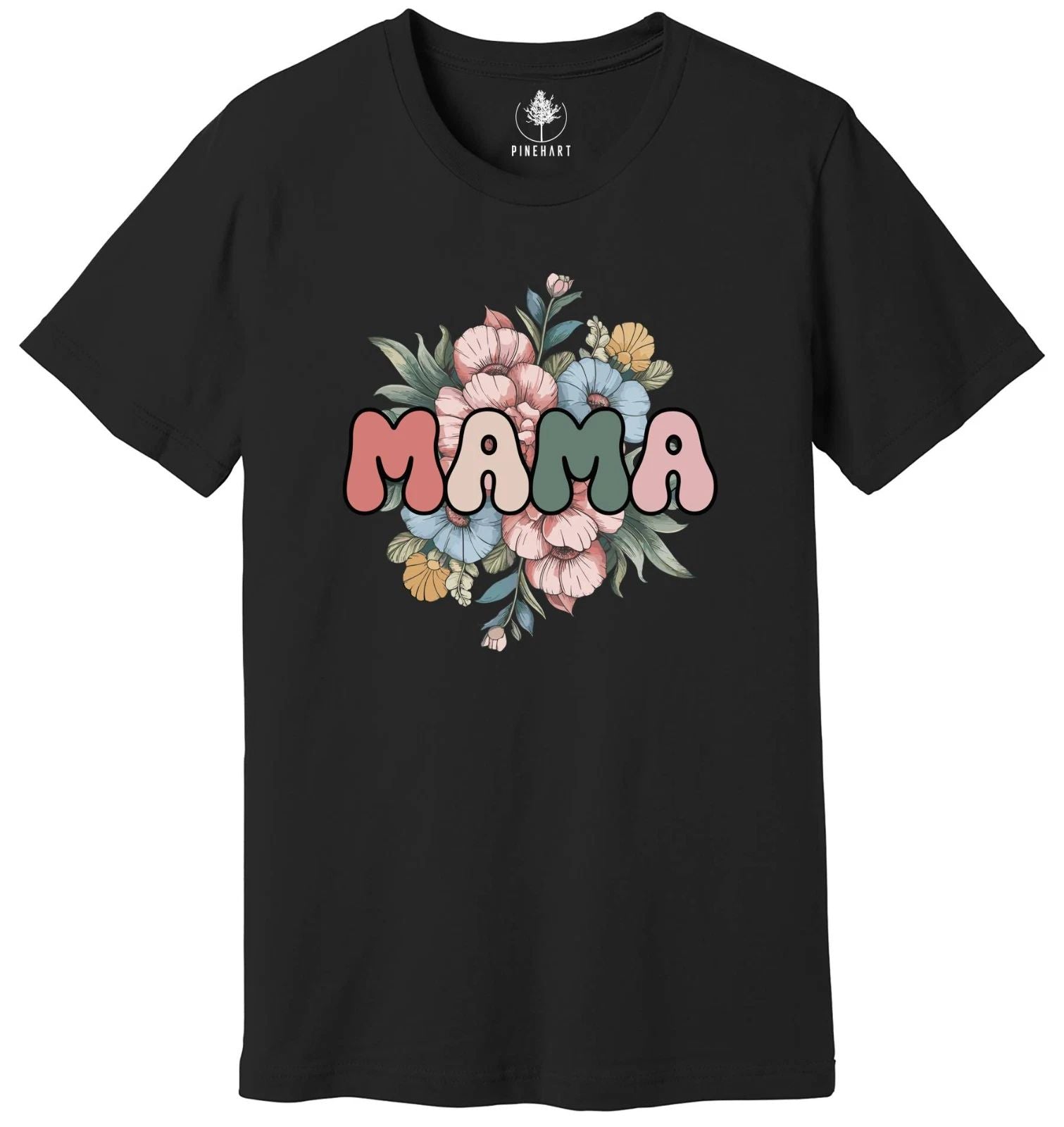 Floral Mama Shirt, Mother Shirt, Mom Life Shirt, Cute Mom Shirt, Gift for Mom