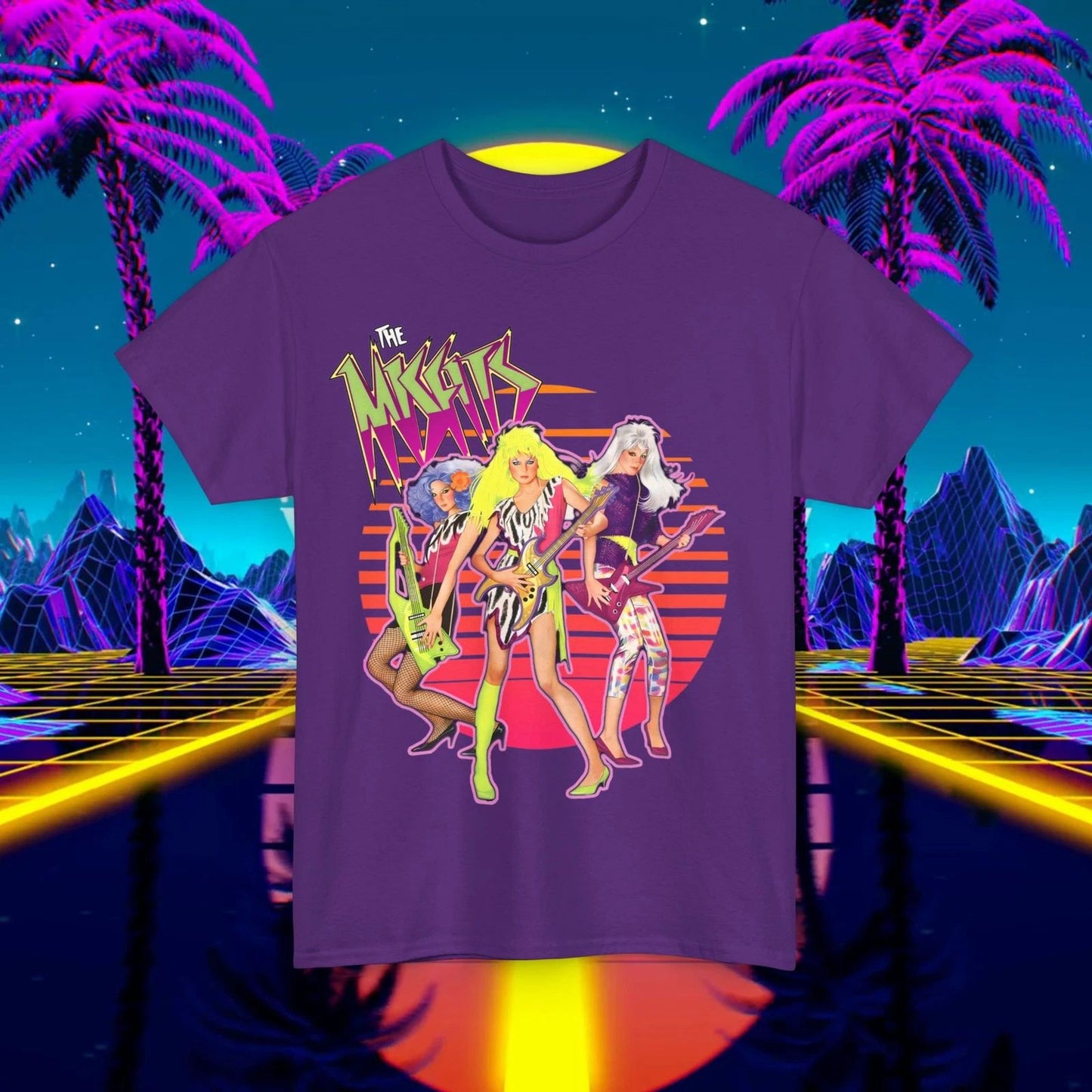 Custom Jem and the Holograms T-Shirt Misfits 80s Vintage Art Unisex Tee doll