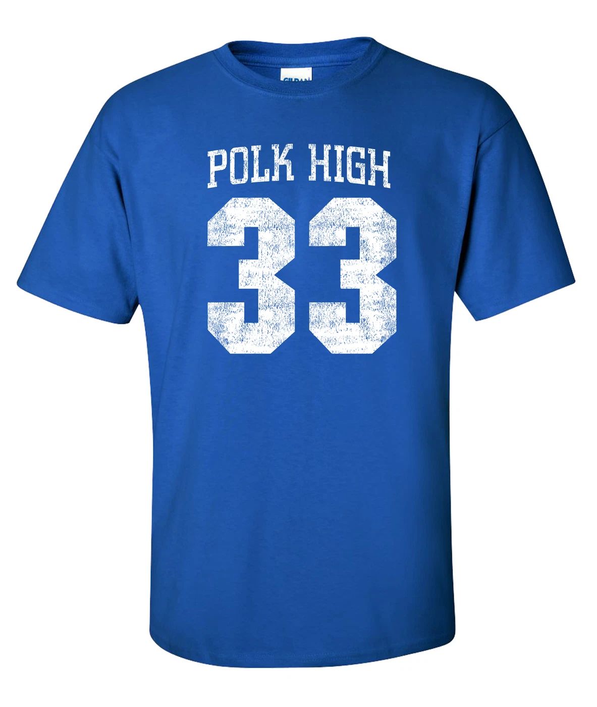 Polk High tee Al Bundy Married With Children Funny No Ma'am Football T-Shirt