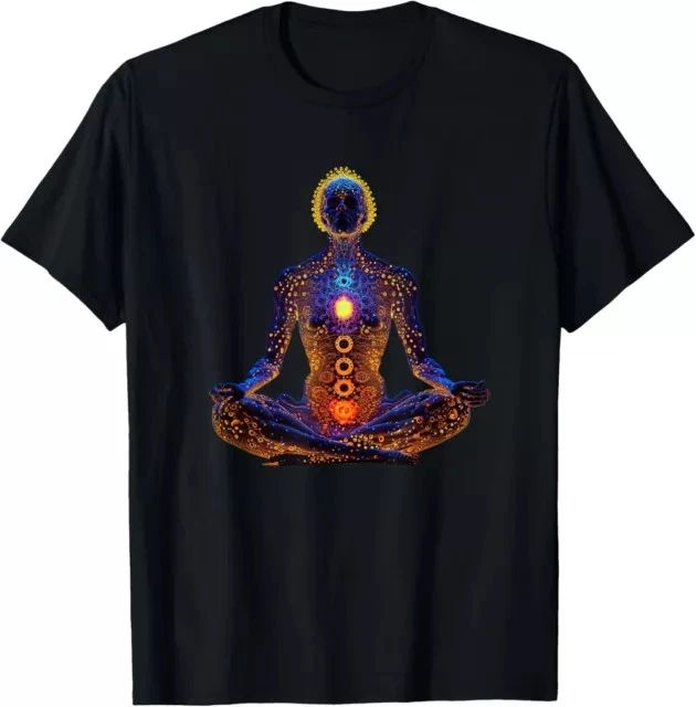 Energy Chakra Yoga Meditation Spiritual Gift Tees S-3XL