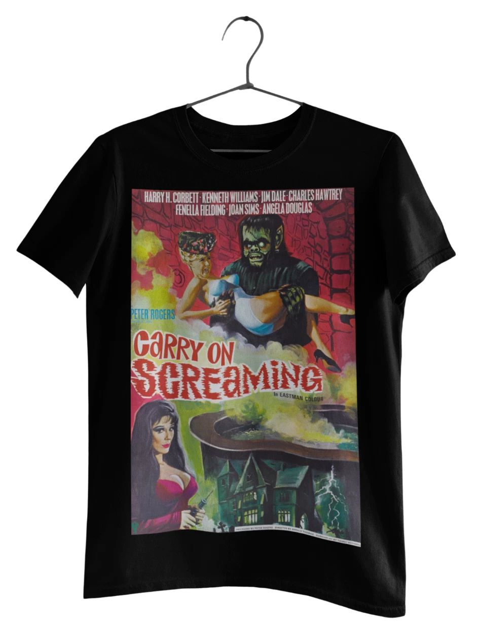 Carry on Screaming Movie Poster  T-Shirt