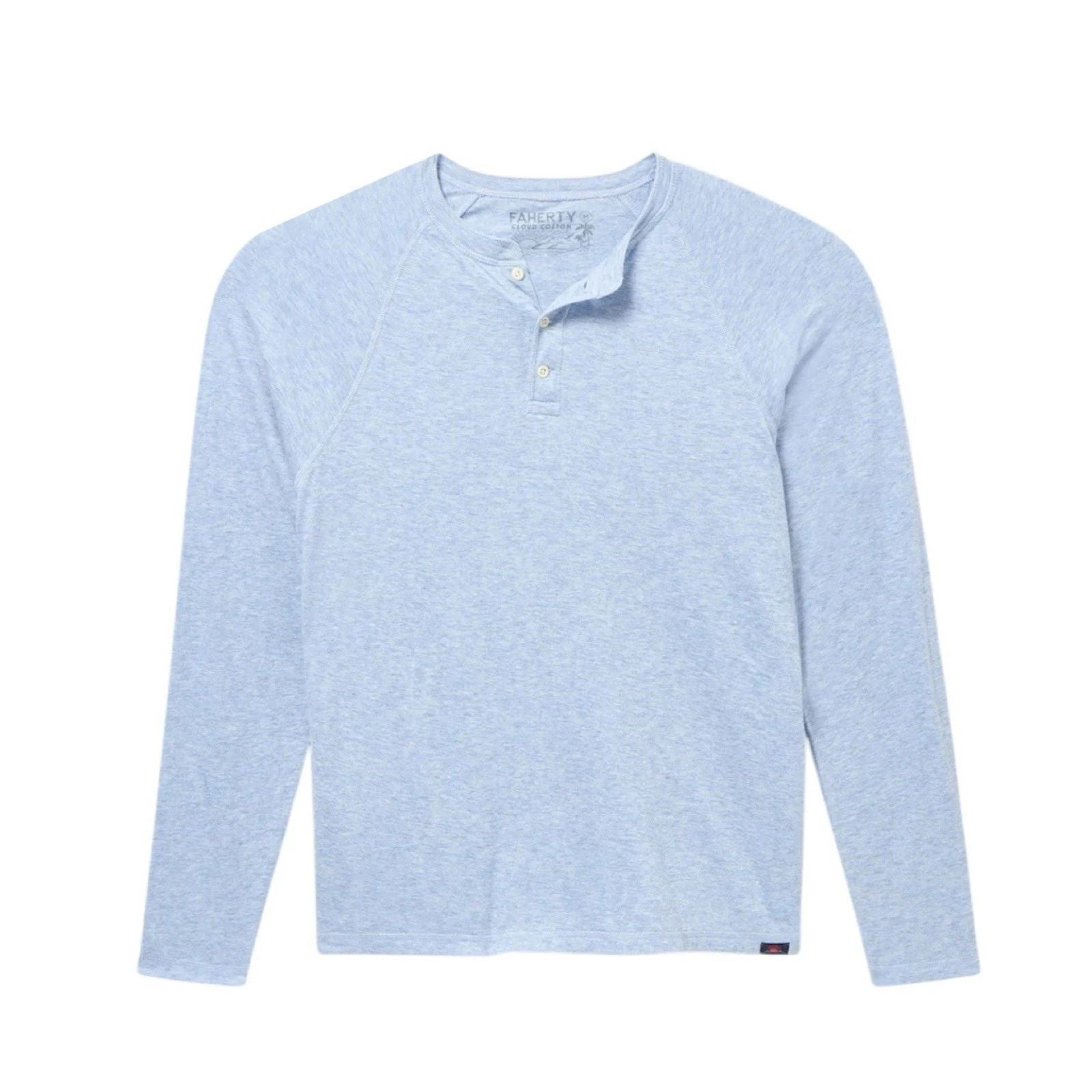 Faherty Men's Newport Cloud Henley L/S T-Shirt Retail: $98 (NWT)