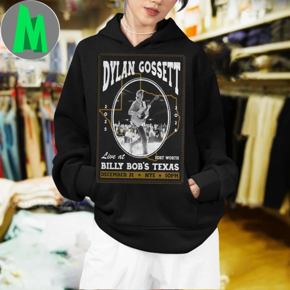 Original Dylan Gossett NYE Fort Worth On Dec 31 2025 Poster Shirt
