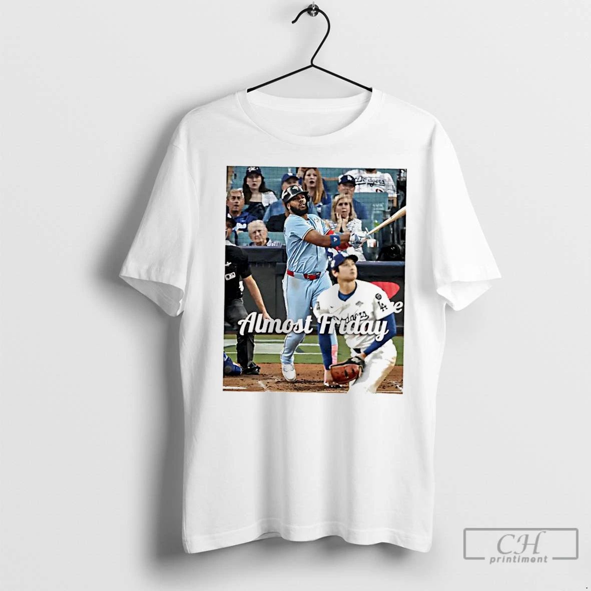 Classic Almost Friday Oh Canada Vladimir Guerrero Jr Toronto Blue Jays First Baseman Graphic