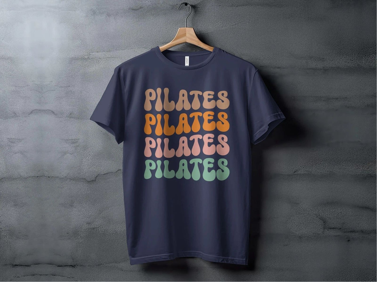 Pilates T-Shirt, Funny Yoga Workout Shirt, Gym Fitness Instructor Gift Tee