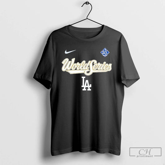 Classic 2025 World Series Los Angeles Dodgers Baseball 2 Sided T Shirts