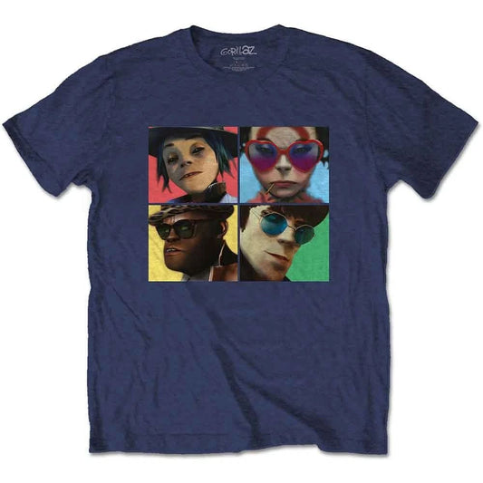 Gorillaz Humanz Official Tee T-Shirt Mens Unisex