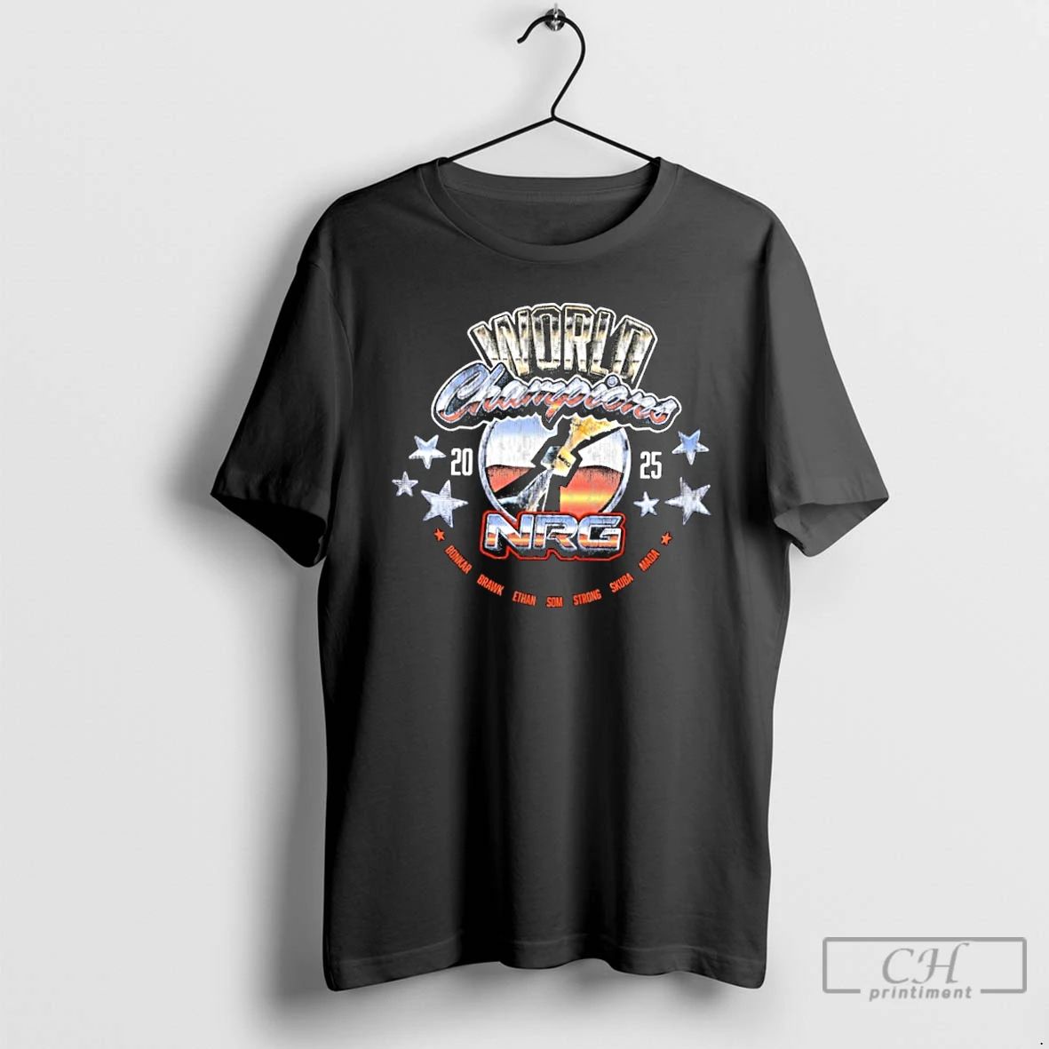 Classic Nrg 2025 World Champions T Shirts Hoodie Longsleeve