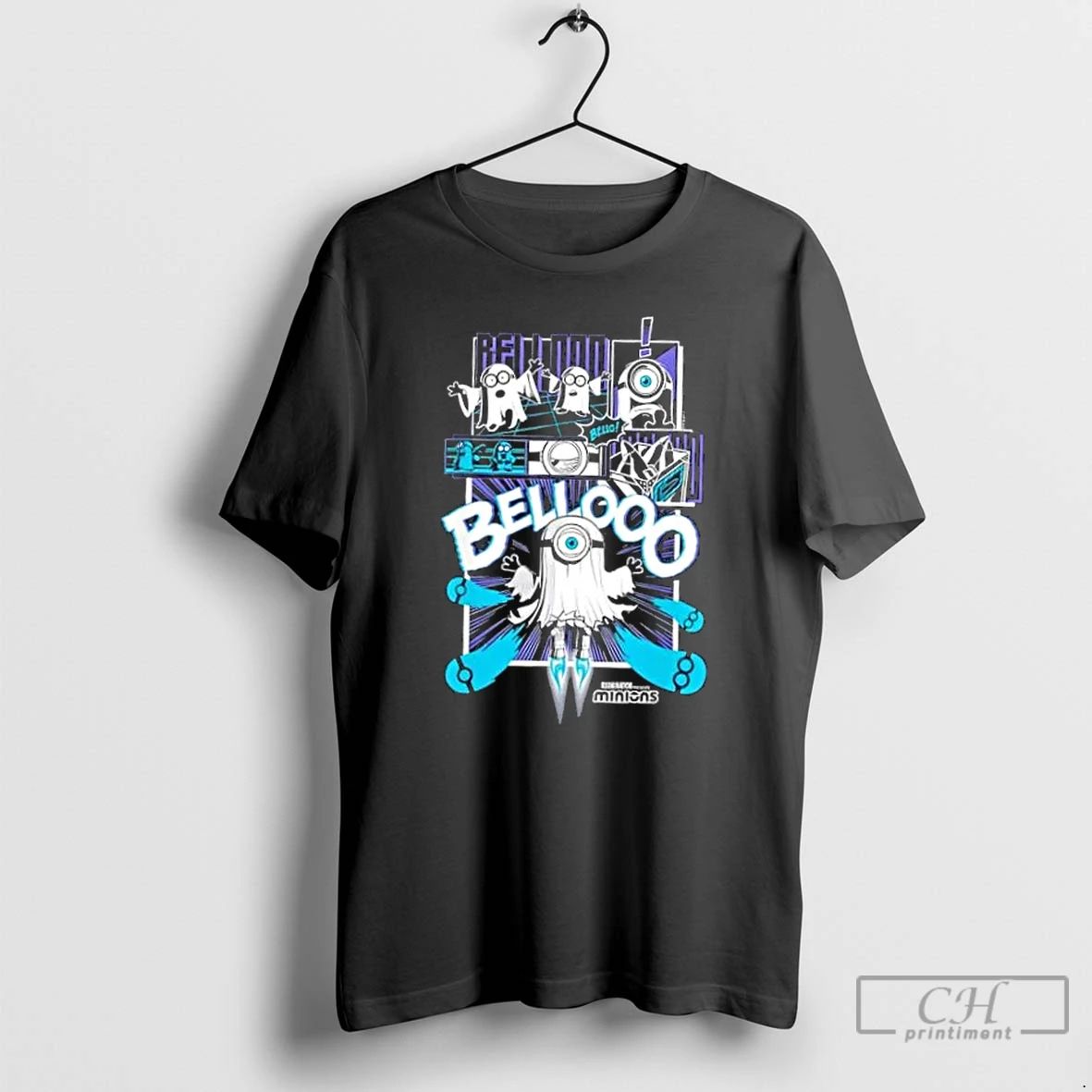 Premium Minions Ghost Bello Halloween T Shirts