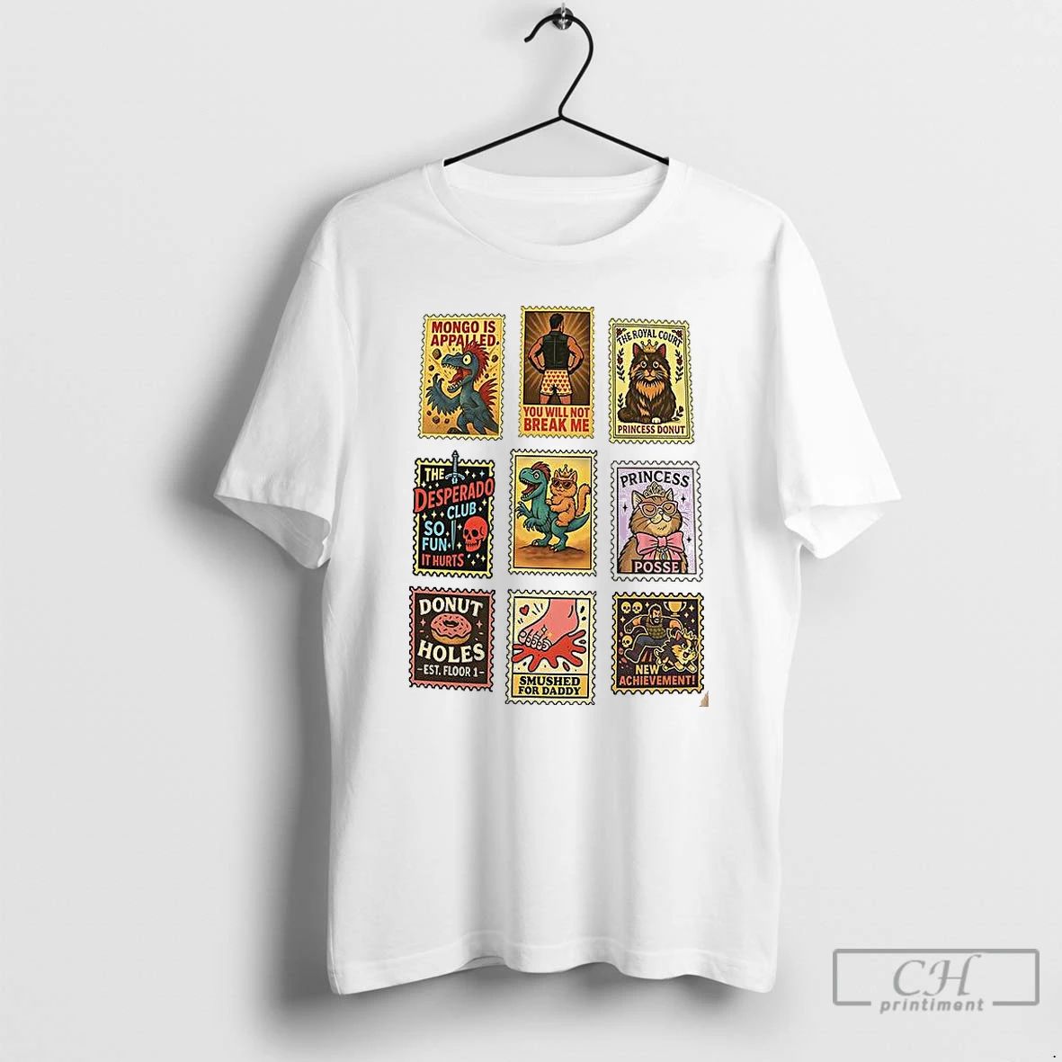Premium Dungeon Crawler Carl Postage Stamp Vintage T Shirts