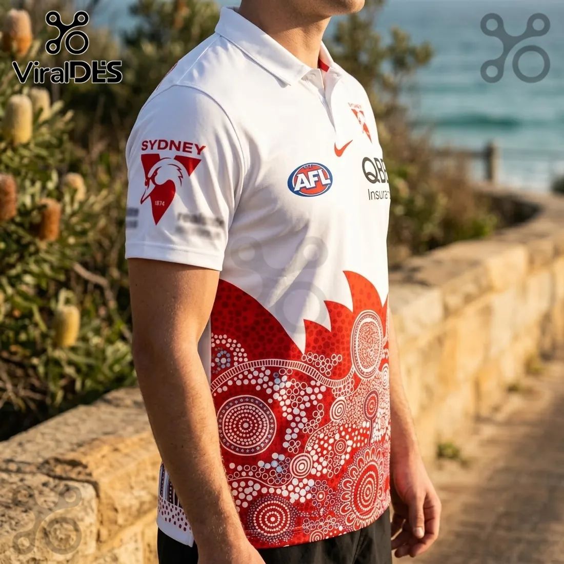 Sydney Swans AFL Indigenous 2026 Polo Shirt