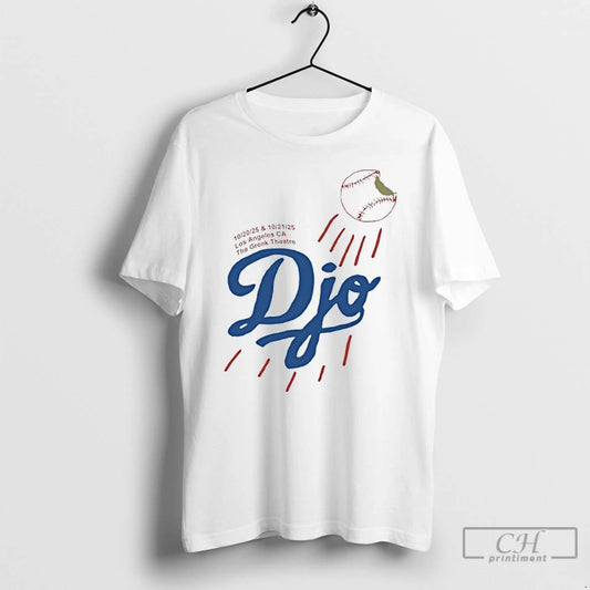 Classic Los Angeles The Greek Theatre 2025 Djo Tour T Shirts
