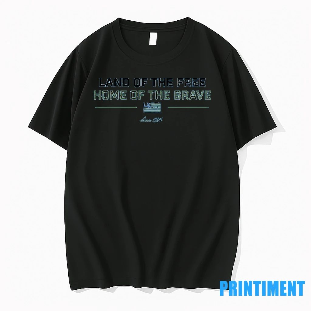Land Of The Free Home Of The Brave Since 1776 Tshirts Sweater