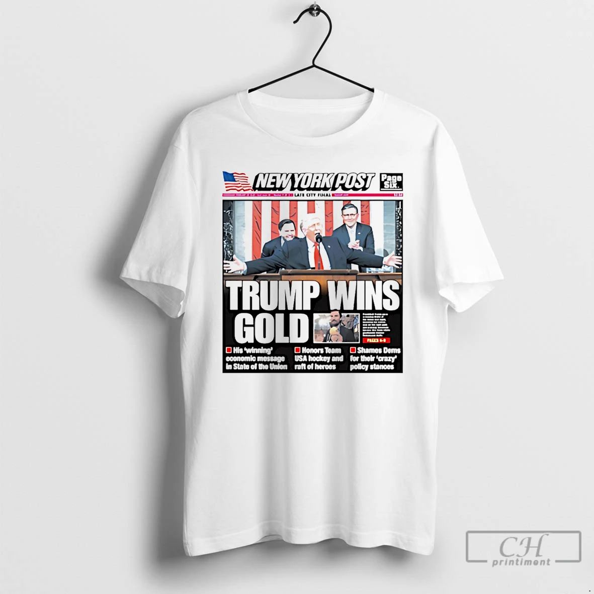 Classic New York Post Trump Wins Gold Cover