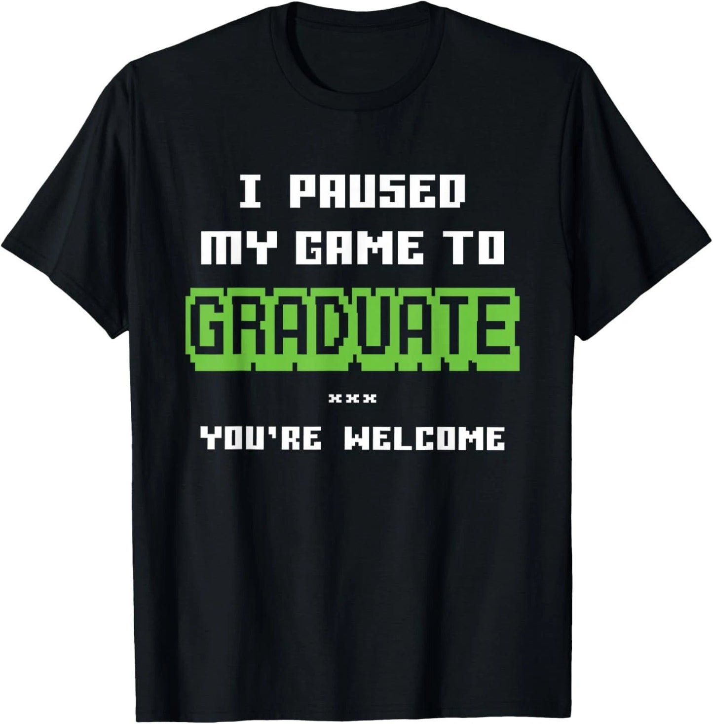 Funny 2026 Gamer Graduate Graduation T Shirt
