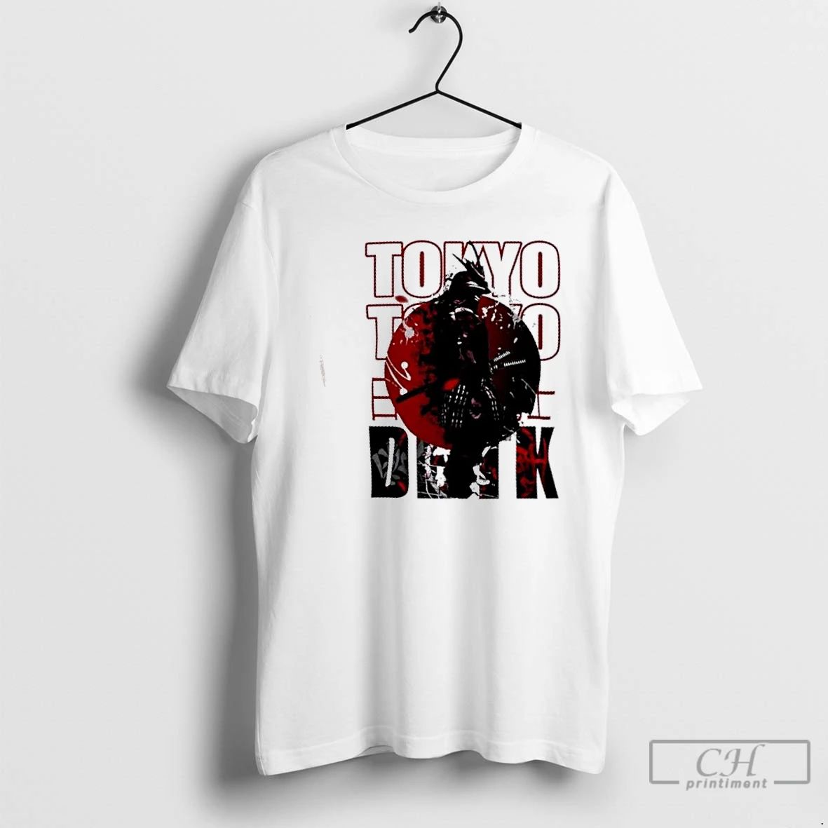 Classic Tokyo Samurai Japanese Warrior Graphic T Shirts