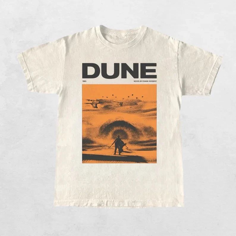 Vintage Sci-Fi Desert Planet Comfort Tee Adult Shirt Classic Style