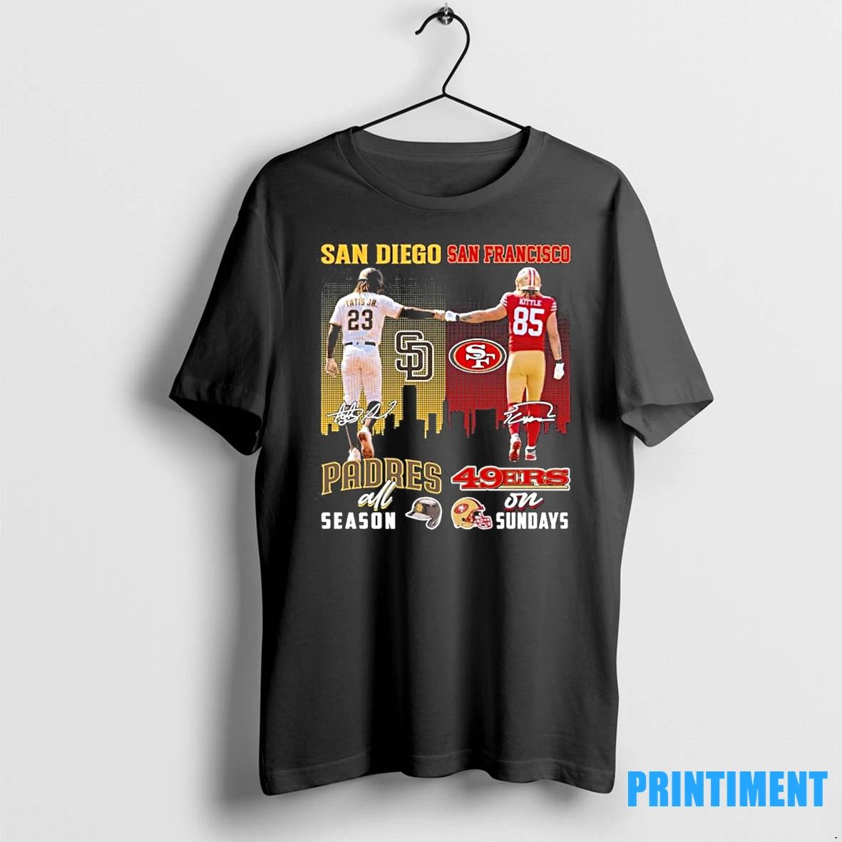 San Diego Tatis Jr All Season And San Francisco Kittle On Sundays Tshirts Sweater