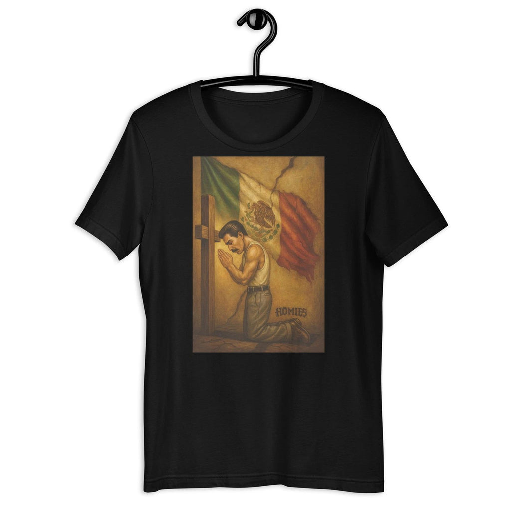 Chicano Skater Night Lowrider Style Street Art T-Shirt Urban Latino Vibes