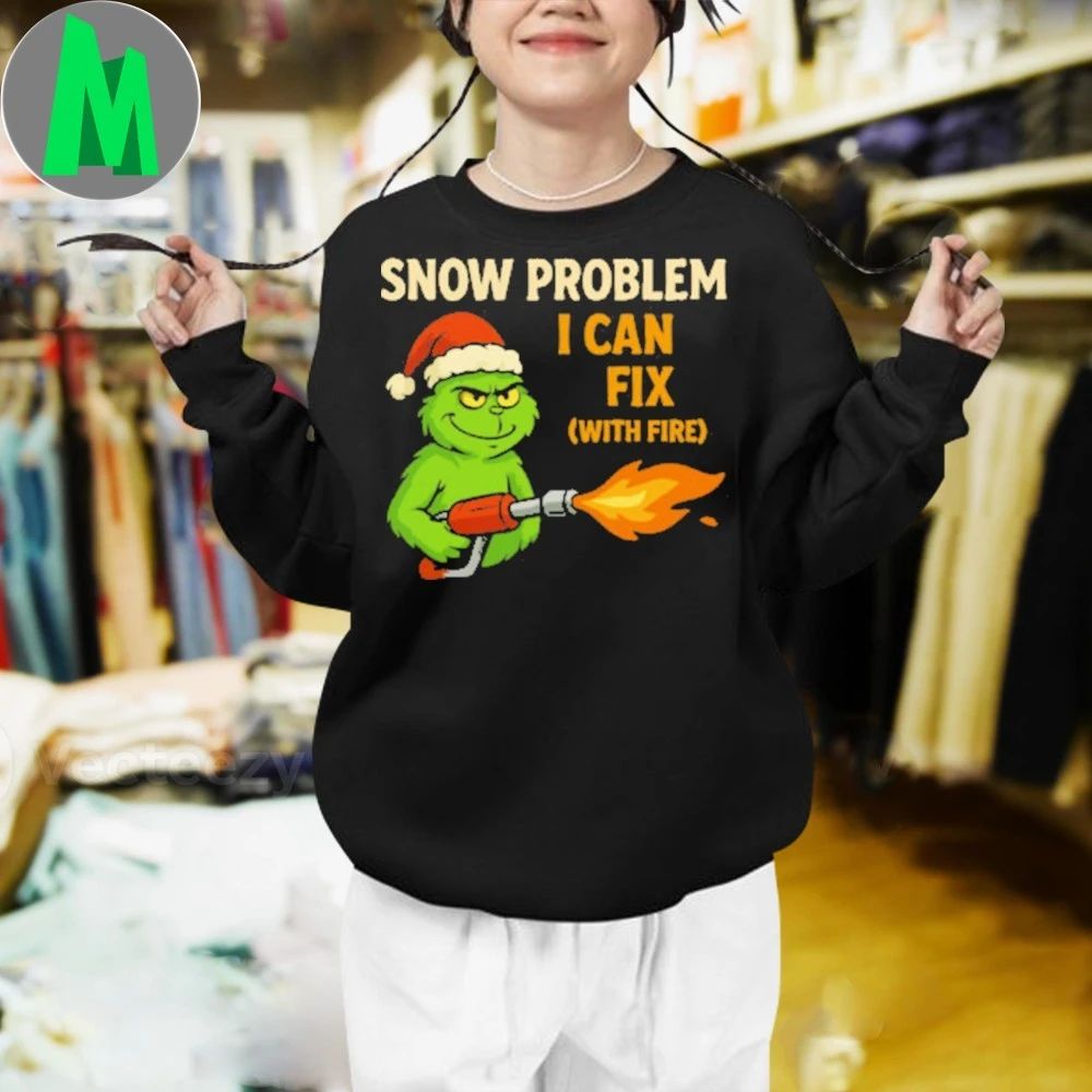 Snow problem no more Grinch Shirt