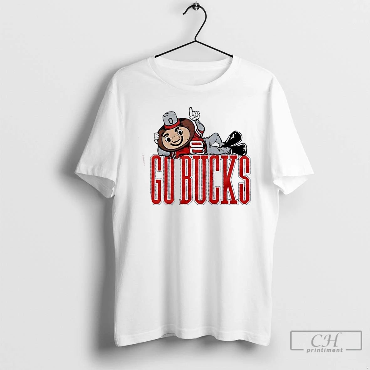 Classic Mascot Ohio State Brutus Buckeye Go Bucks T Shirts