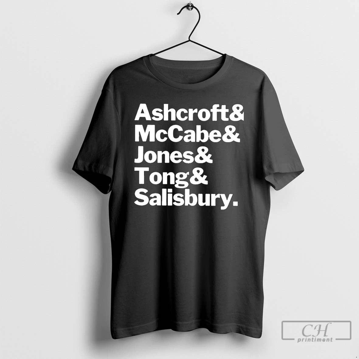Classic Ashcroft And Mccabe And Jones And Tong And Salisbury Christmas T Shirts