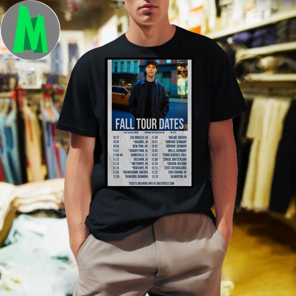 Jake Thistle Fall Tour 2025 Poster Shirt