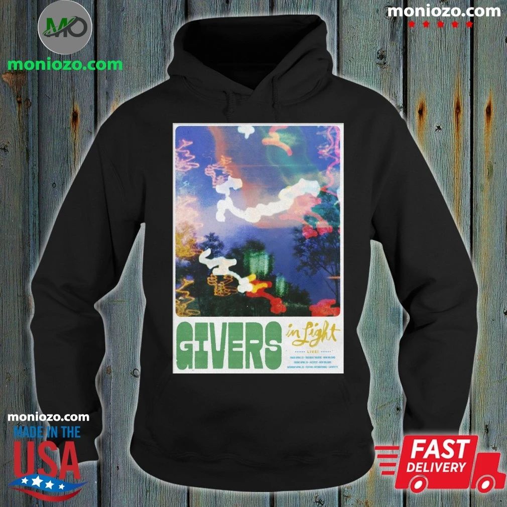 Original GIVERS Apr 23-25 2026 New Orleans LA And Lafayette CA Poster Shirt