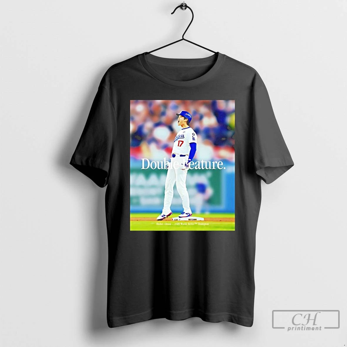 Classic Shohei Ohtani Double Feature Back To Back World Series Champion T Shirts