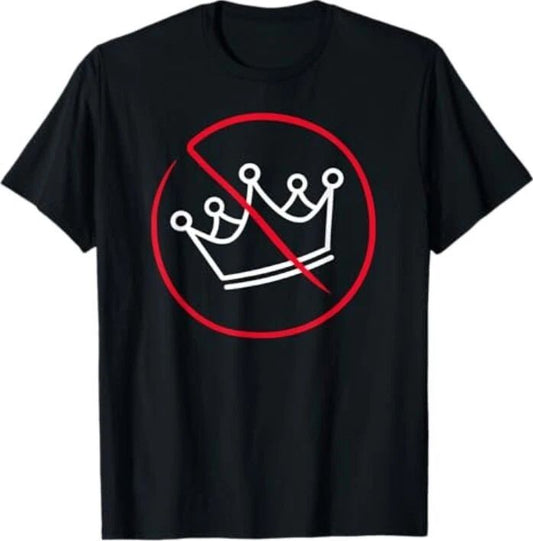 No Kings Protest Simple Drawing T-Shirt