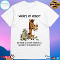 Where’s My Money My Horse Is Either Wearing It Eating It Or Sleeping In It T-shirt