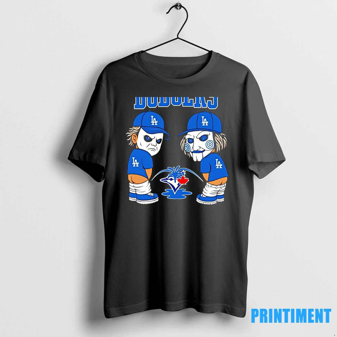 Michael Myers Saw El Juego Del Miedo Los Angeles Dodgers Piss On Toronto Blue Jays