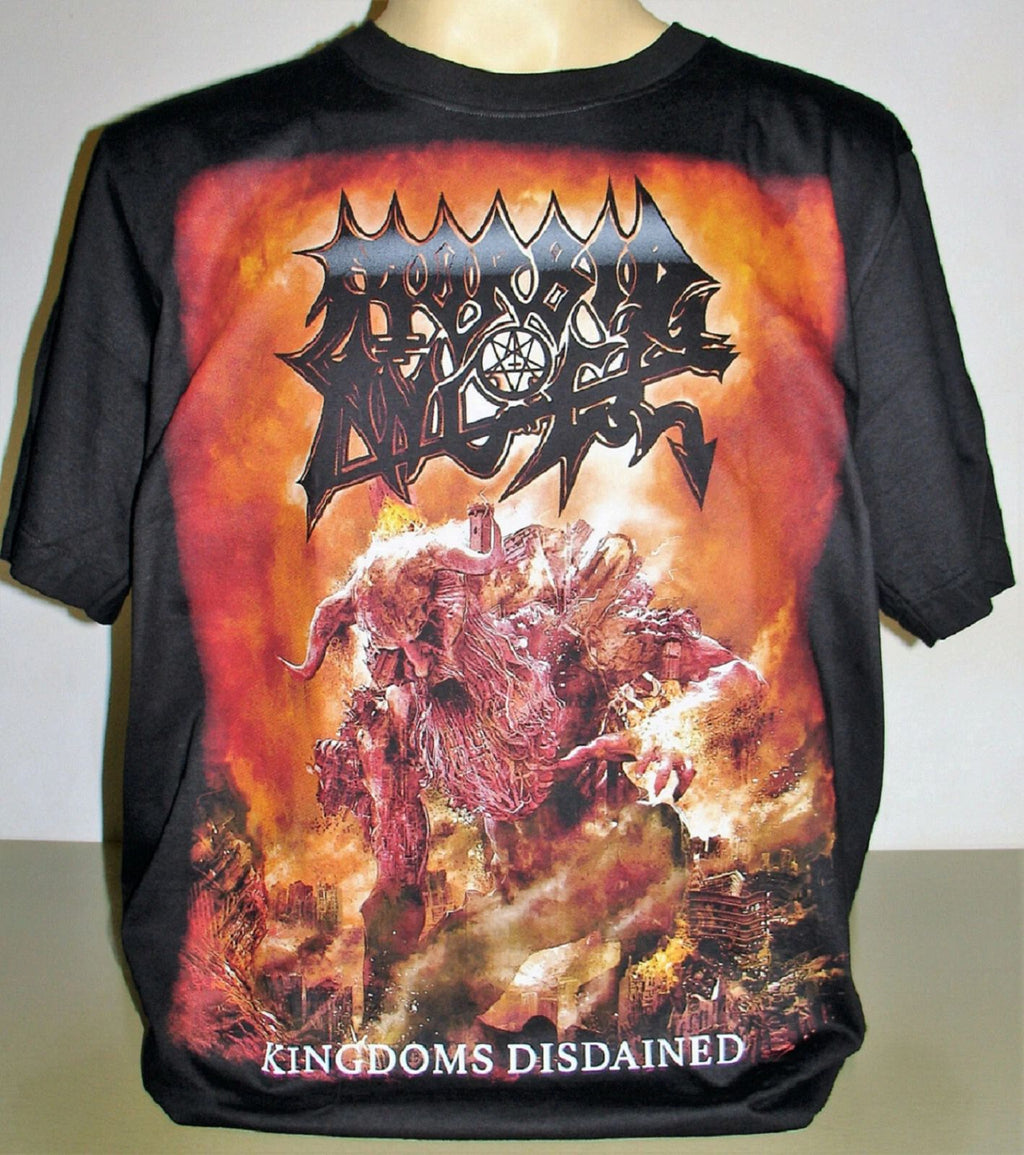 Morbid Angel Kingdoms Disdained T-Shirt Size S M L XL 2XL 3XL Death Metal Band