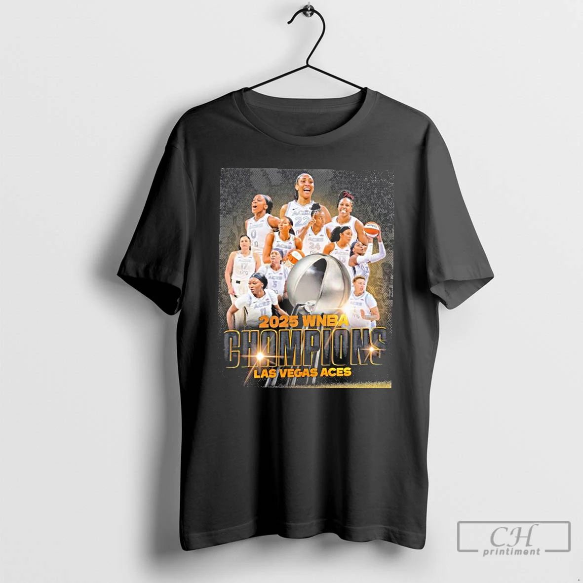 Premium Las Vegas Aces 2025 025 Wnba Champions T Shirts