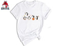 Cute Funny Penguins Doing Sports Vintage Shirt, Penguin Lover Penguin Awareness