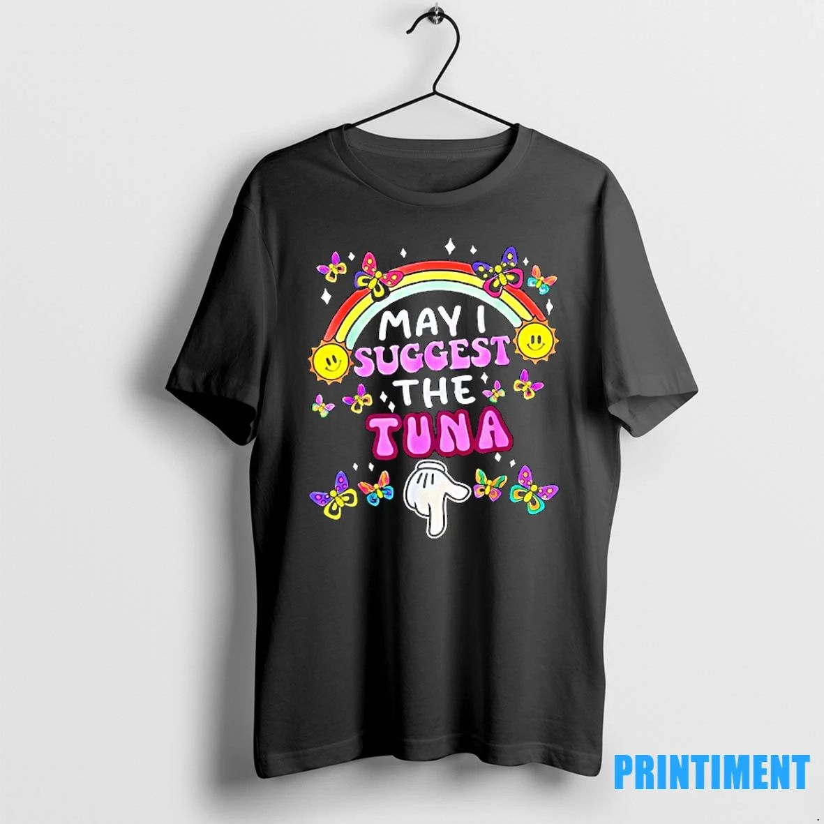 Rainbow May I Sugget The Tuna Tshirts Sweater