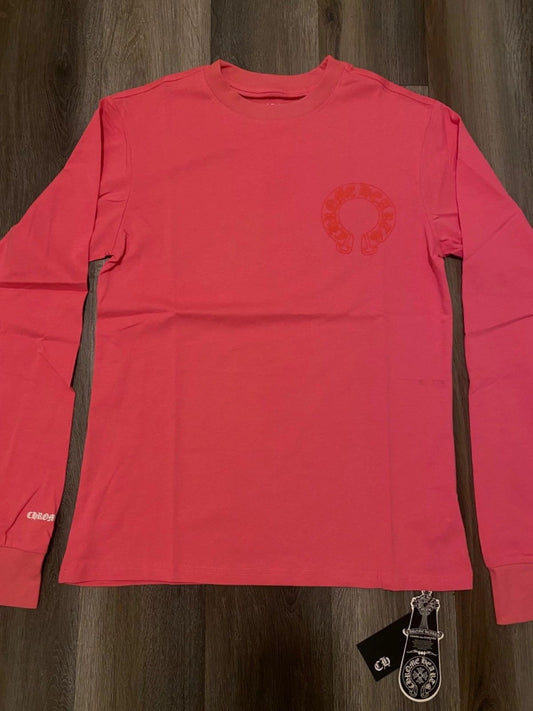 Chrome Hearts T-Shirt Pink Longsleeve Size L