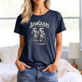 Stargazers Tee, Space and Patriotism Shirt, Unisex Top, Perfect for Space Enthus