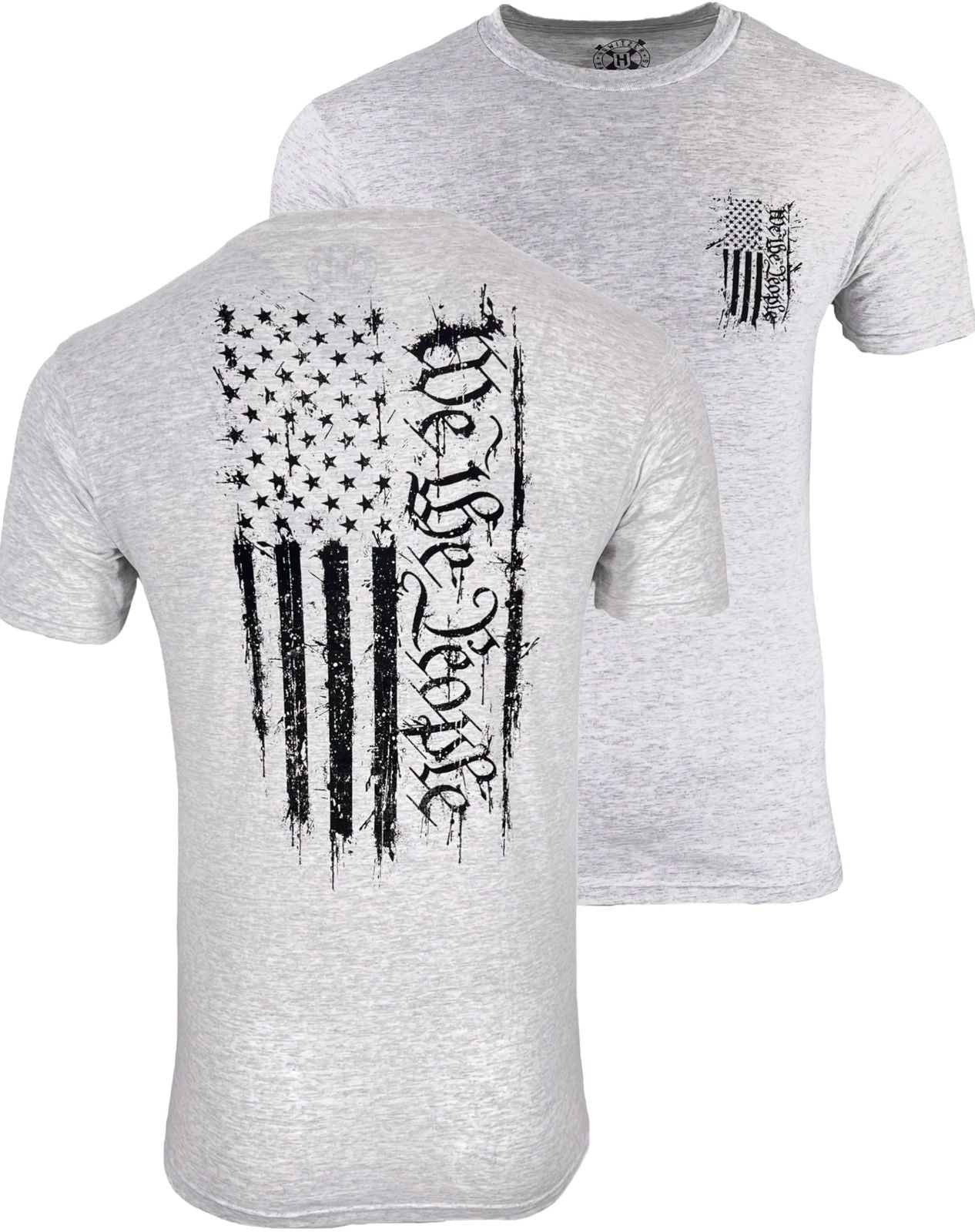 Howitzer Style Men's T-Shirt PEOPLE FLAG SPRAY Military Grunt MFG