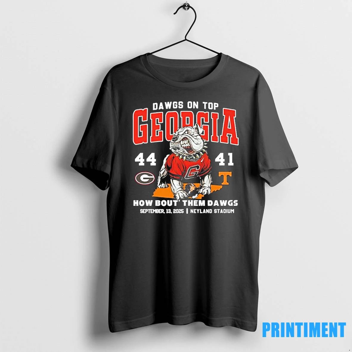 Dawgs On Top Georgia 44 41 Tennessee 2025 Tshirts Sweater