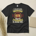 50th Birthday Shirt Born In 1976 50 Years Old Gifts Legend TShirt Fifty Bday Tee