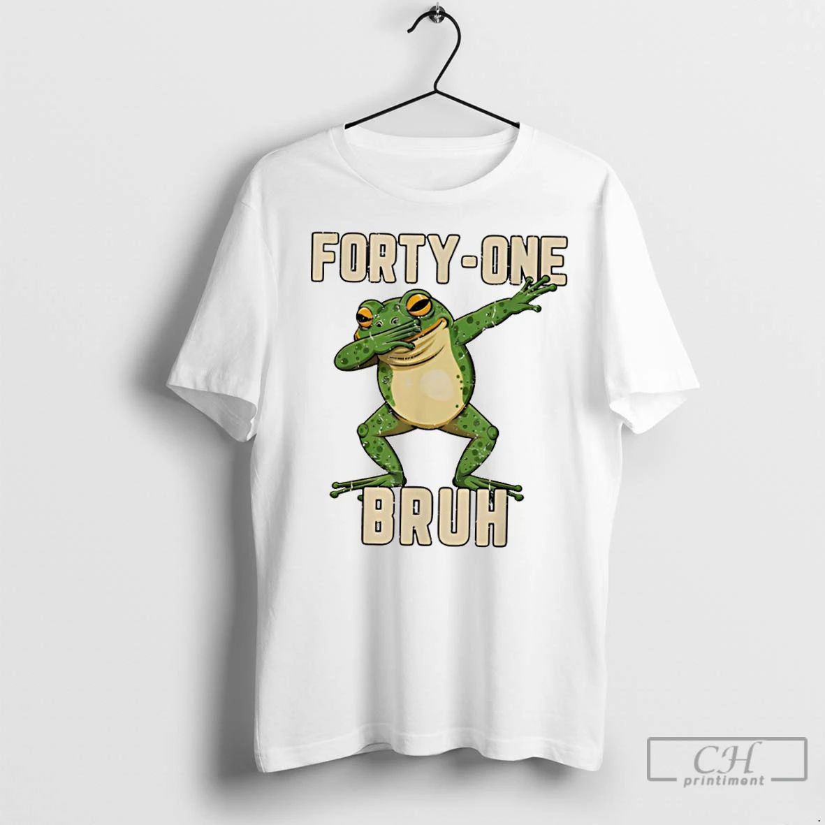 Classic Dabbing Frog Forty One Bruh