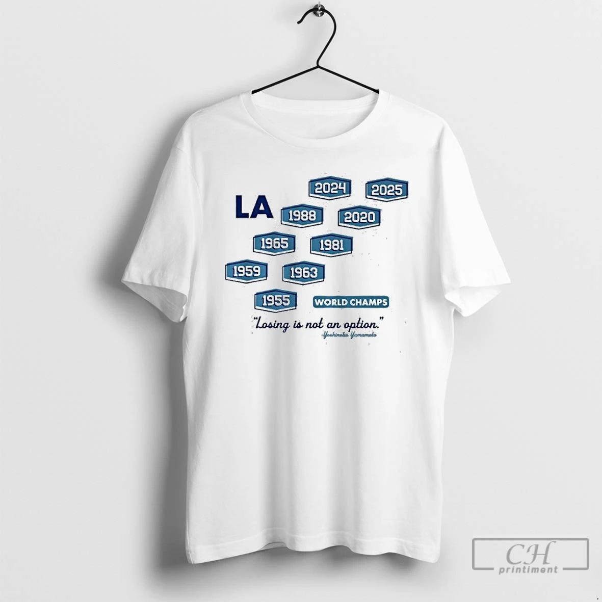 Premium Los Angeles Baseball Nine Time World Champs T Shirts