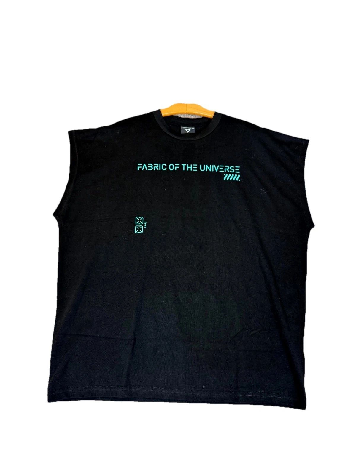 Fabric Of The Universe T Shirt Mens XL Black Cotton Graphic Print Everyday Wear