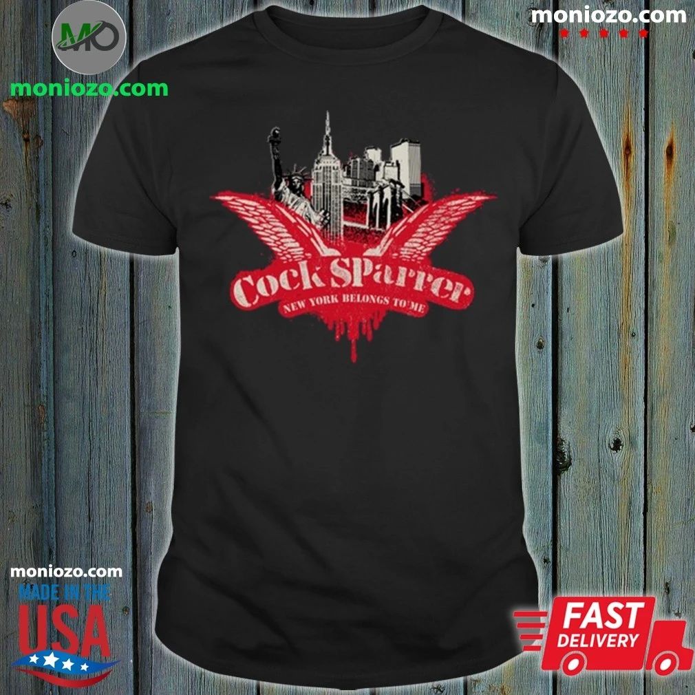 Original Cock Sparrer Tour 2026 New York Belong To Me Shirt