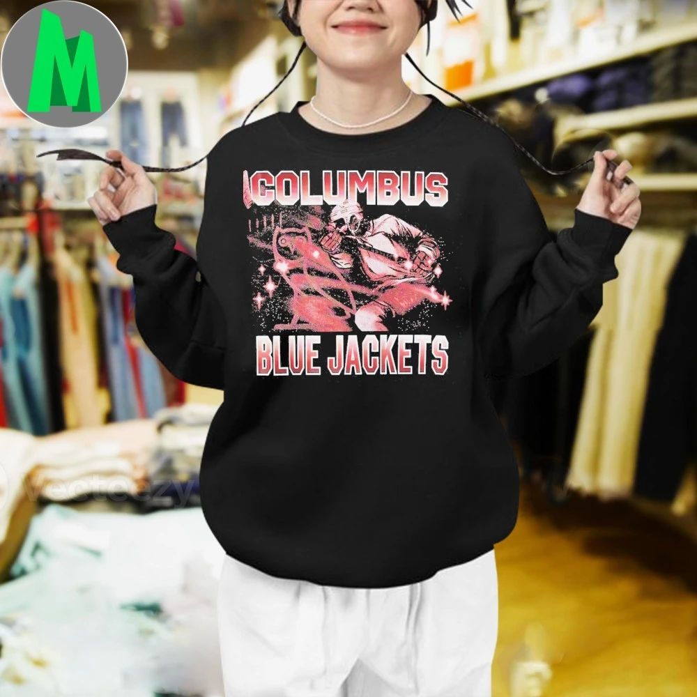 Columbus Blue Jackets OVO x NHL Logo Shirt