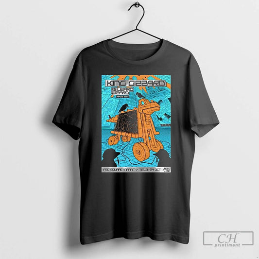 Classic King Gizzard And The Lizard Wizard Melbourne October 24 2025 Tour Long Sleve