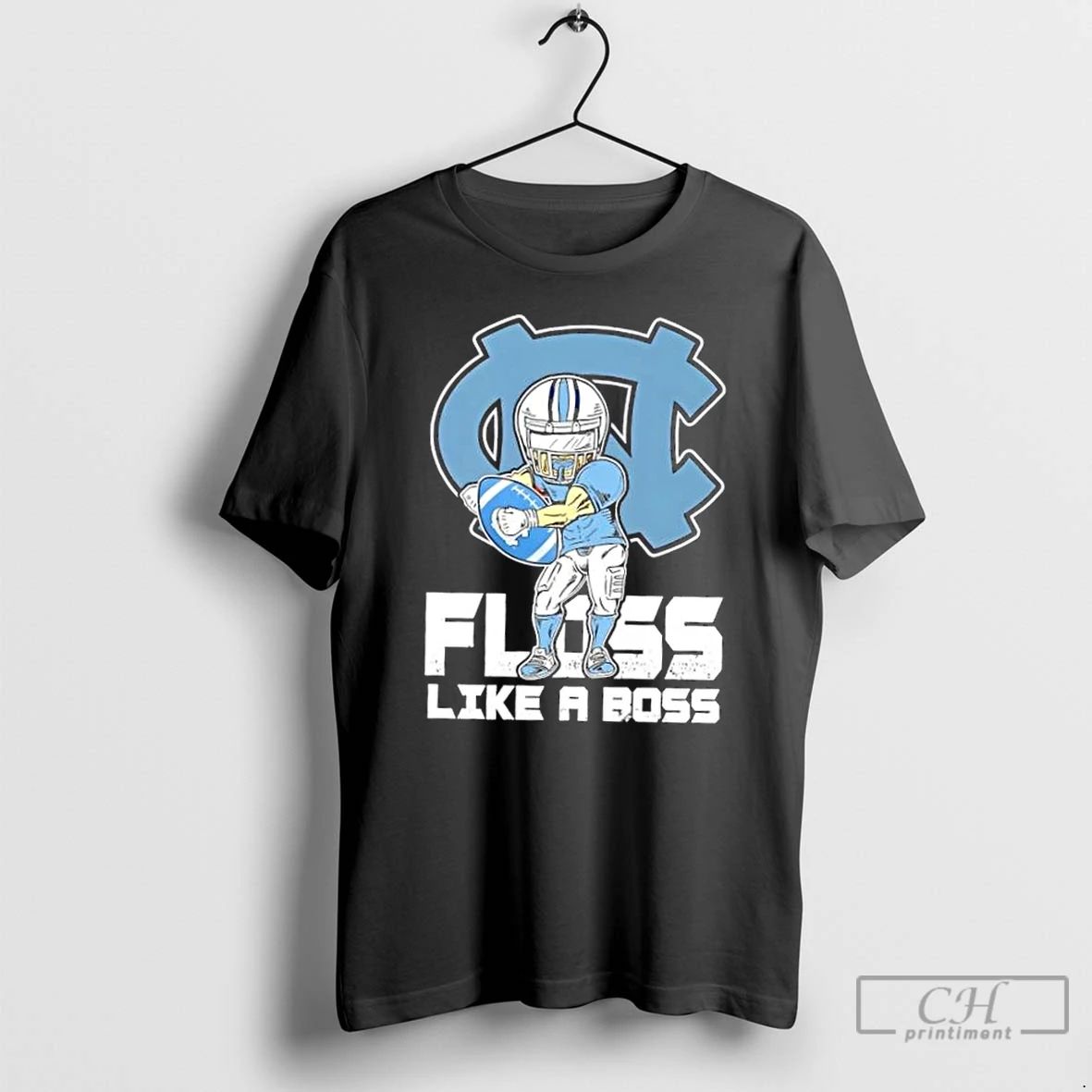 Classic North Carolina Tar Heels Football Floss Like A Boss T Shirts