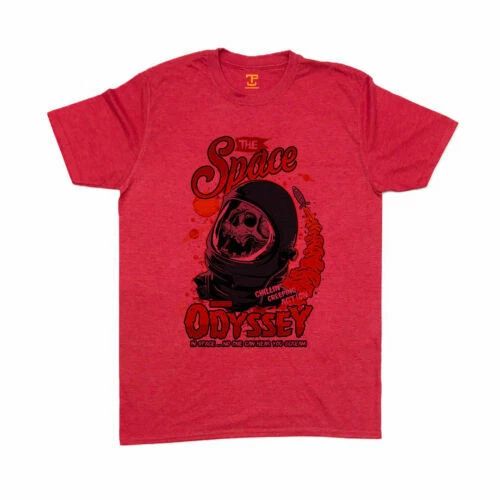 The Space Odyssey T-Shirt (SB) Space Sci-Fi Graphic Skull